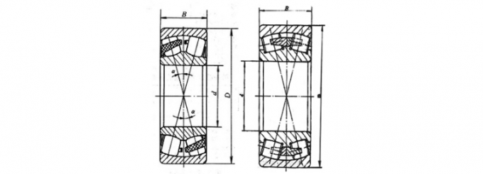 Bohrungsgröße 55*120*43mm des ausrüstungs-Tonnenlager-22311 22311 CA K CAK /W33 0